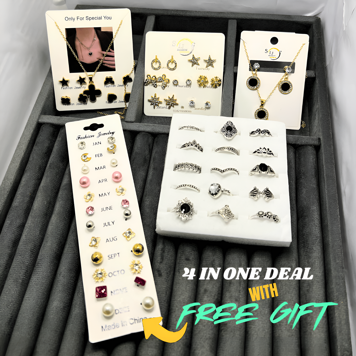 4 IN ONE DEAL ( WITH FREE GIFT ) SAVE UPTO 50%