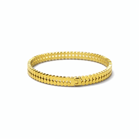 Gold Link Bracelet for Women – Minimal & Elegant Design