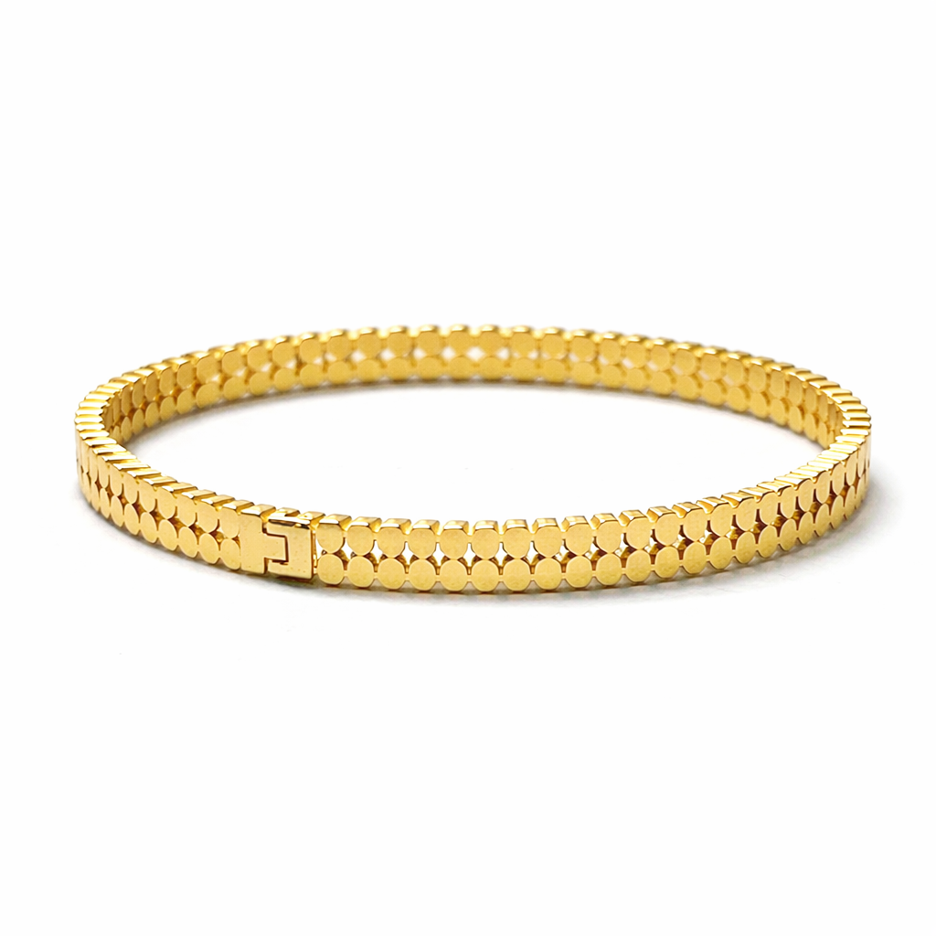 Gold Link Bracelet for Women – Minimal & Elegant Design